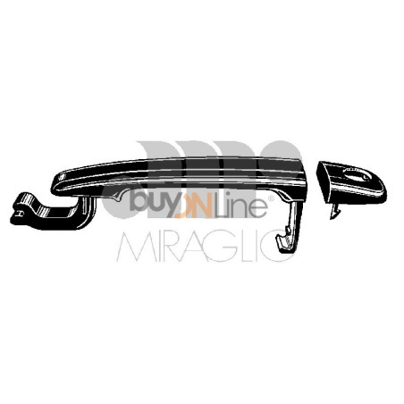 EH049000 MANIGLIA PORTA ESTERNA