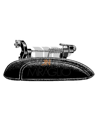 EH051000 MANIGLIA PORTA ESTERNA