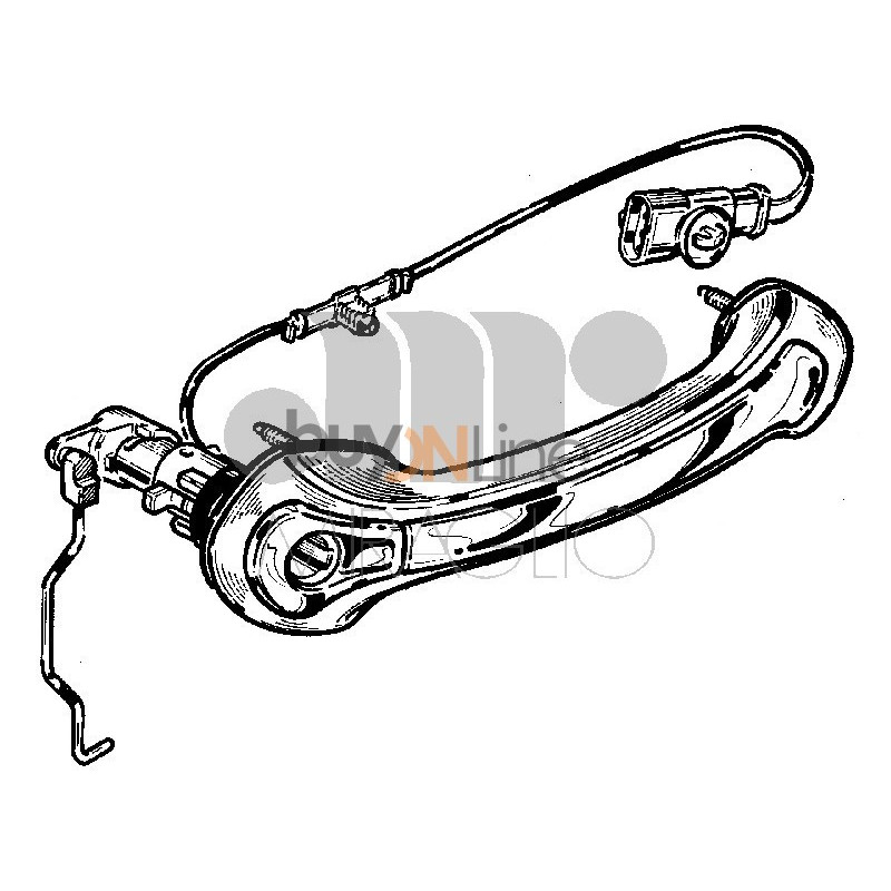 EH057800 MANIGLIA PORTA ESTERNA