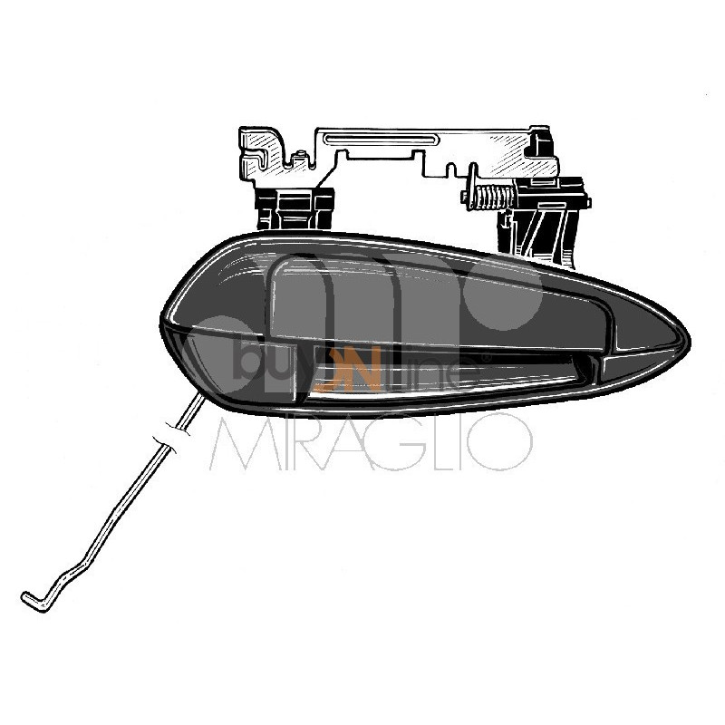 EH065900 MANIGLIA PORTA ESTERNA