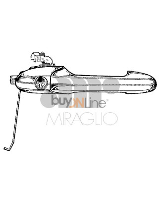 EH067900 MANIGLIA PORTA ESTERNA