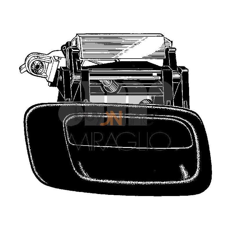 EH075000 MANIGLIA PORTA ESTERNA