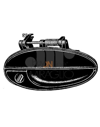 EH089000 MANIGLIA PORTA ESTERNA