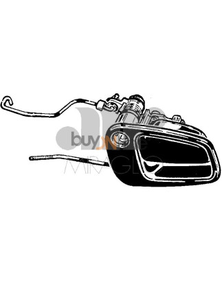 EH095600 MANIGLIA PORTA ESTERNA