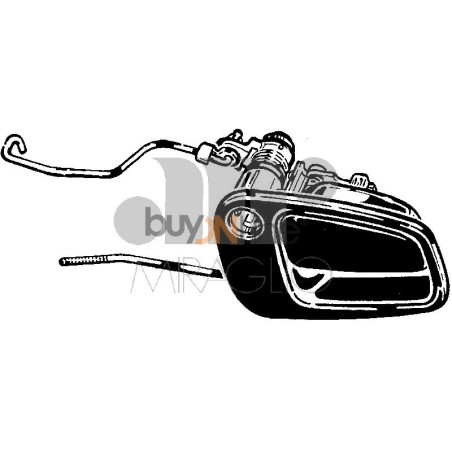 EH095600 MANIGLIA PORTA ESTERNA