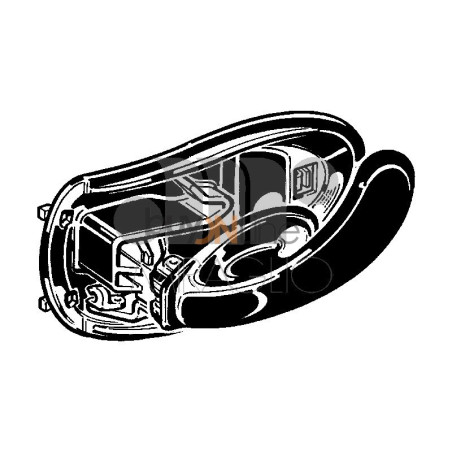 IH096000 MANIGLIA APRIPORTA INTERNA