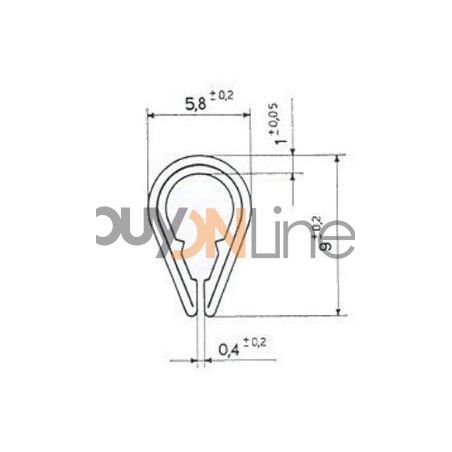 RL070000 TRAFILATO GOCCIOLATOIO