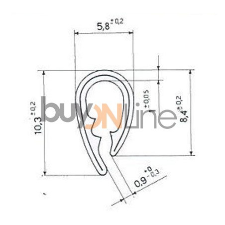 RL080000 TRAFILATO GOCCIOLATOIO