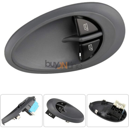 SID102 PULSANTIERA ALZACRISTALLI