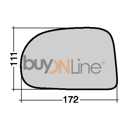 SQ026600 VETRO CON PIASTRA