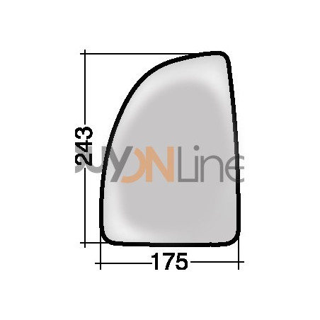 SQ036800 VETRO CON PIASTRA