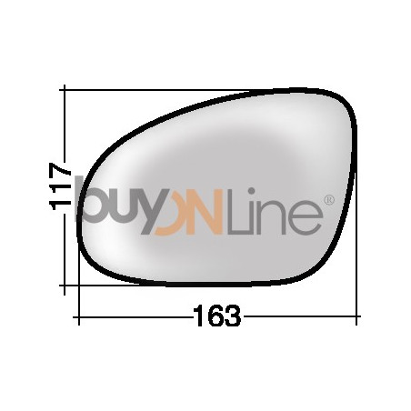 SQ037900 VETRO CON PIASTRA