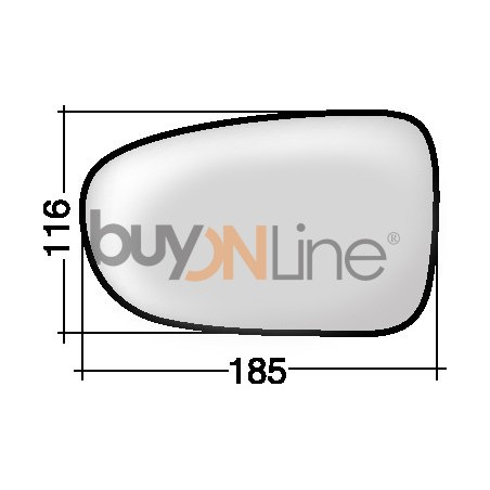 SQ040200 VETRO CON PIASTRA