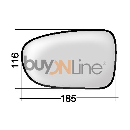 SQ040800 VETRO CON PIASTRA