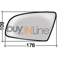 SQ049900 VETRO CON PIASTRA