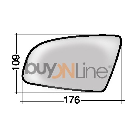 SQ049900 VETRO CON PIASTRA