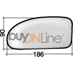 SQ060200 VETRO CON PIASTRA