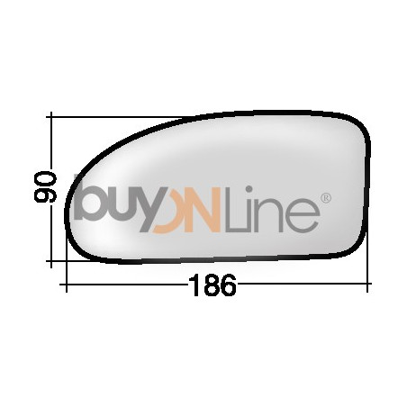 SQ060200 VETRO CON PIASTRA