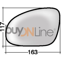 SQ079020 VETRO CON PIASTRA