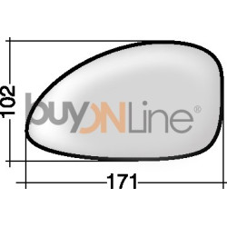 SQ083600 VETRO CON PIASTRA
