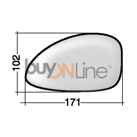SQ083600 VETRO CON PIASTRA