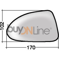 SQ083800 VETRO CON PIASTRA