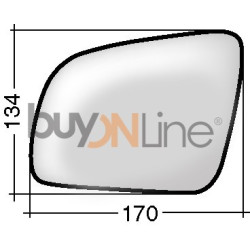 SQ085100 VETRO CON PIASTRA