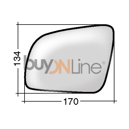 SQ085100 VETRO CON PIASTRA