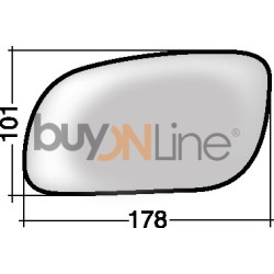 SQ087900 VETRO CON PIASTRA