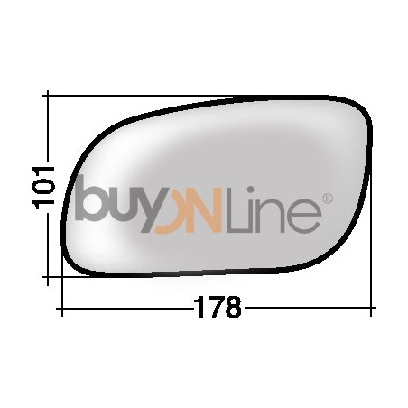 SQ087900 VETRO CON PIASTRA