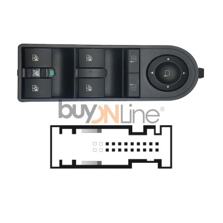 TL052000 BLOCCO COMANDI