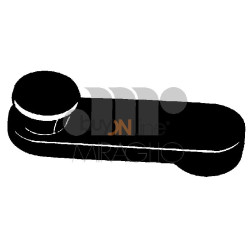 WH024000 MANIGLIA ALZACRISTALLO