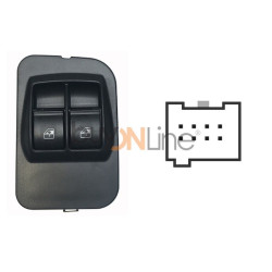 YY010000 PULSANTIERA ALZACRISTALLI