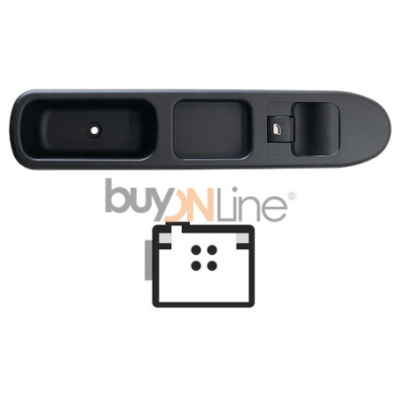 YY049000 PULSANTIERA ALZACRISTALLI