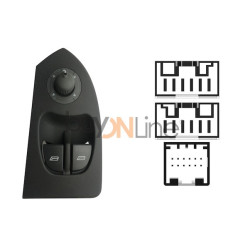 YY052000 PULSANTIERA ALZACRISTALLI