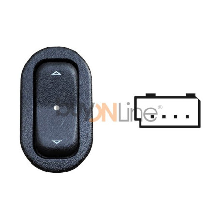 EC006000 INTERRUTTORE ALZACRISTALLI