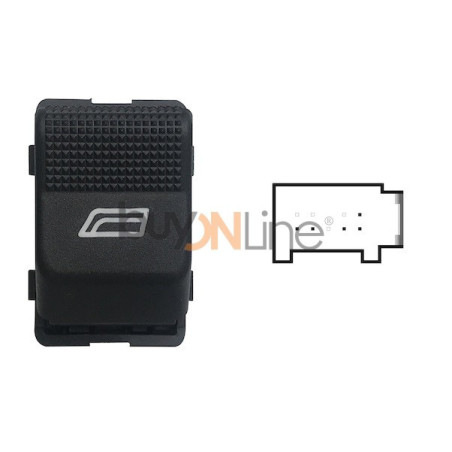 EC020200 INTERRUTTORE ALZACRISTALLI