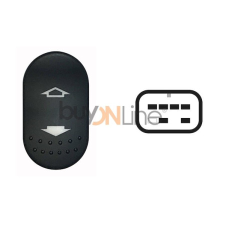 EC031000 INTERRUTTORE ALZACRISTALLI