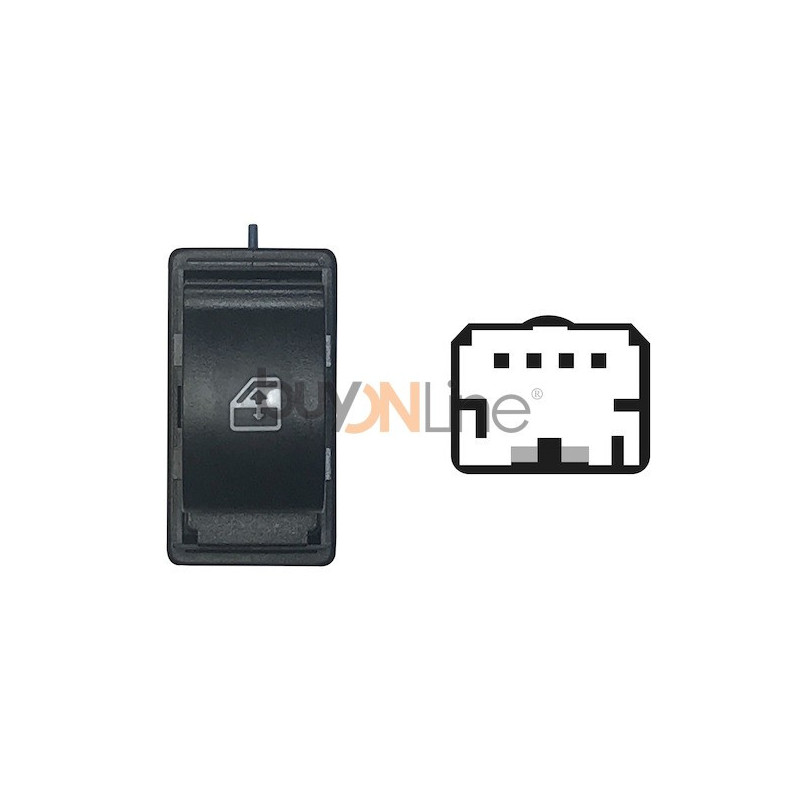 EC033000 INTERRUTTORE ALZACRISTALLI
