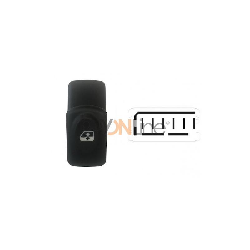 EC038000 INTERRUTTORE ALZACRISTALLI