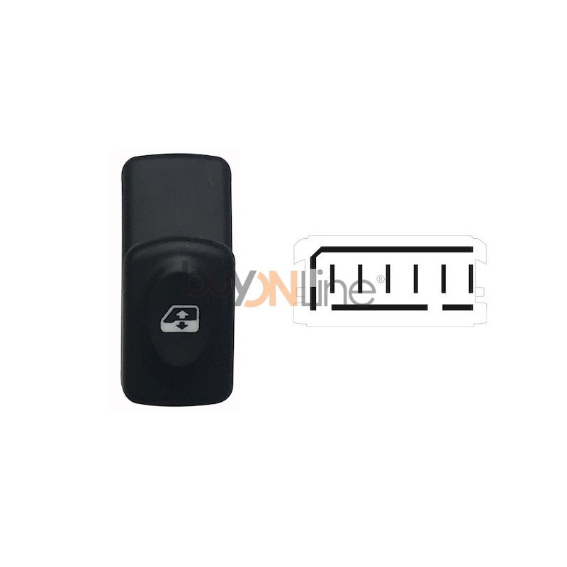 EC050200 INTERRUTTORE ALZACRISTALLI