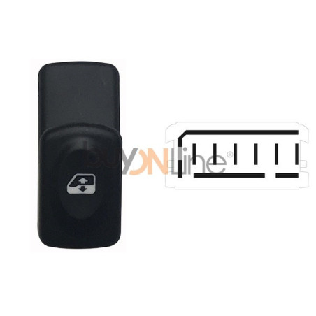 EC050200 INTERRUTTORE ALZACRISTALLI