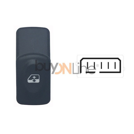 EC058000 INTERRUTTORE ALZACRISTALLI