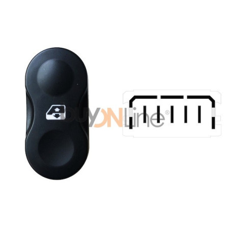 EC059000 INTERRUTTORE ALZACRISTALLI