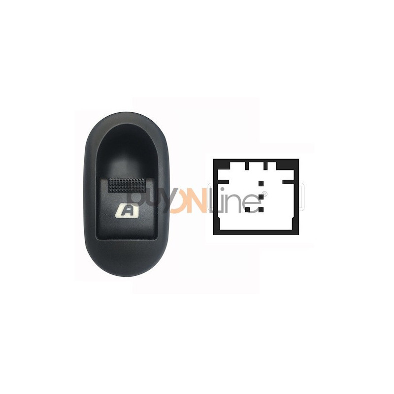 EC076000 INTERRUTTORE ALZACRISTALLI