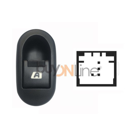 EC076000 INTERRUTTORE ALZACRISTALLI