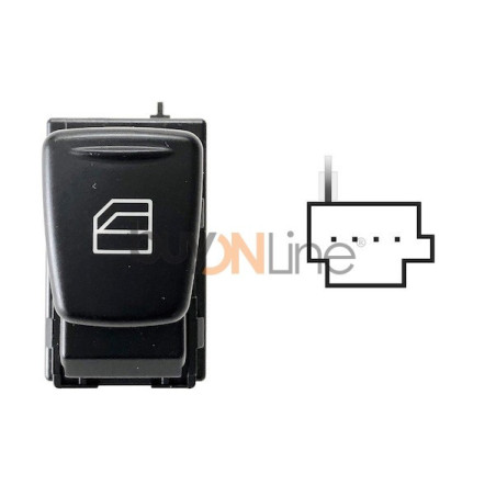 EC080200 INTERRUTTORE ALZACRISTALLI