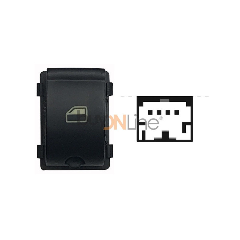 EC087000 INTERRUTTORE ALZACRISTALLI