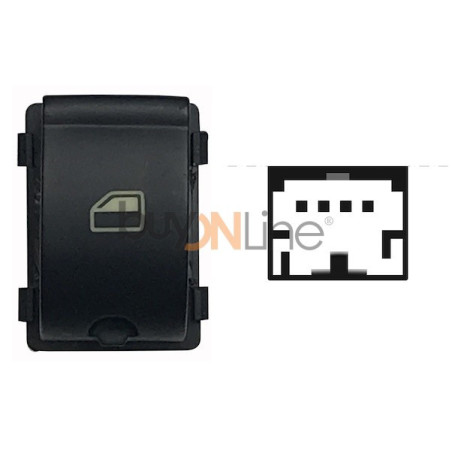 EC087000 INTERRUTTORE ALZACRISTALLI