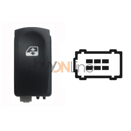 EC089000 INTERRUTTORE ALZACRISTALLI